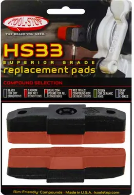 Obrázek produktu pro Brzdová destička Kool-Stop R9 pro Magura HS33 pro hliníkové ráfky, lososová