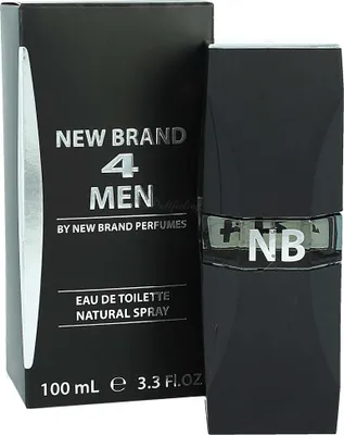 Immagine prodotto di eau de toilette 4 Men mens nero/argento 100 ml