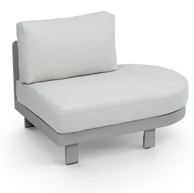 Produktbild von Ovales Lounge-Sofa Tulum | Camel & Beige