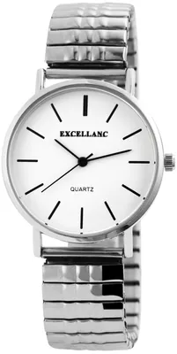 Produktbild von Excellanc 1700036-001 Damenuhr mit Metallzugband - silberfarben