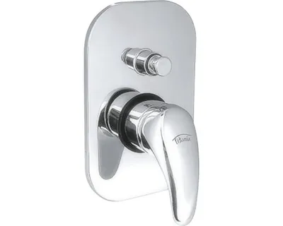 Produktbild von Novaservis Titania Lux - Armatur-Unterputz, mit Umschalter für 2 Ausgänge, chrom 91050R,0