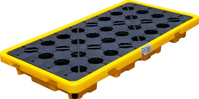 Produktbild von BGS 70047 Öl-Auffangwanne, mit Gitterrost, für 2 x  200 l Fässer