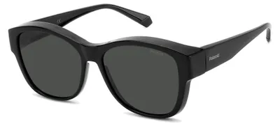 Produktbild von Polaroid Ancillaries PLD 9019/S Black grey 58/16/145 Uni Sonnenbrillen