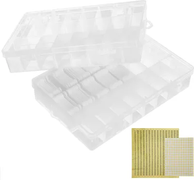 Productafbeelding van 150 spoelen naaigaren, wikkelplaat, set voor het organiseren van steken, borduuraccessoires