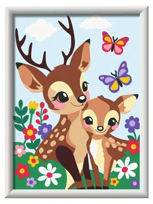 Produktbild von Ravensburger 12023059, 1 Seiten, Farben enthalten, Junge/Mädchen, Malen nach Zahlen Set