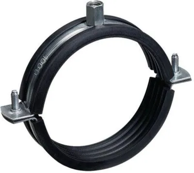 Produktbild von Lüftungsrohrschelle Stahl verzinkt M8/M10 x 180 mm