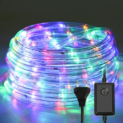 Zdjęcie produktu dla Jopassy LED oświetlenie linowe zewnętrzne / wewnętrzne oświetlenie linowe wróżki 30M RGB