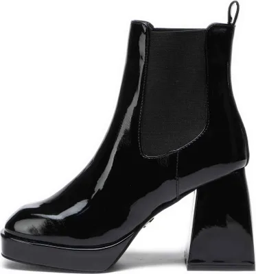 Produktbild von Giaro Stiefeletten in Übergrößen Schwarz  CLOAK BLACK SHINY große Damenschuhe