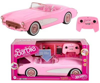 Produktbild von Fahrzeug Barbie The Movie Hot Wheels RC Corvette