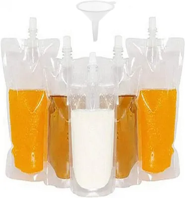 Productafbeelding van Drinkzak - 250 ml - Kunststof - BPA-vrij - Waterbestendig
