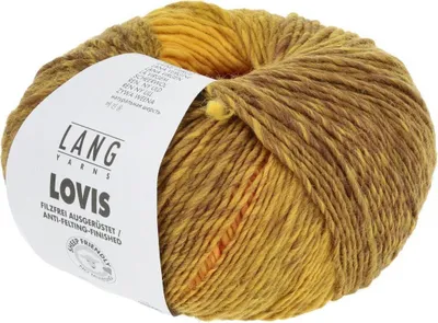 Produktbild von Lang Yarns - Lovis 0005 gelb orange braun