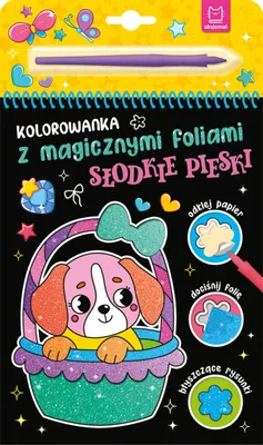 Image de Słodkie pieski. Kolorowanka z magicznymi foliami - Anna Podgórska