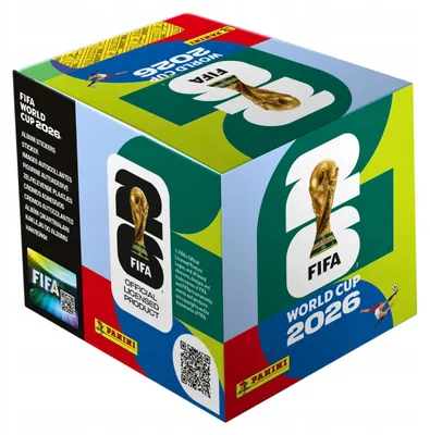 Produktbild von BOX of 50 Panini FIFA World Cup 2026 stickers – 350 football stickers