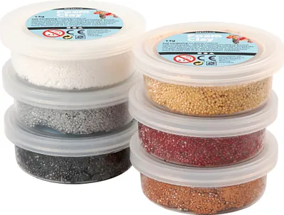 Produktbild von Creativ Company 78810, Children's art/craft kit supply, Schwarz, Bordeaux, Braun, Gold, Grau, Weiß, CE, Nicht für Kinder unter 36 Monaten geeignet, 14 g, Box