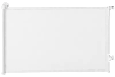 Produktbild von Treppenschutzgitter Türschutzgitter Ausziehbar 0-140 cm mit Einhandbedienung für Haustiere für Treppen Türen Weiß