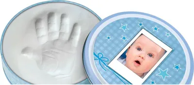 Produktbild von Fujifilm Instax Mini Baby Set blue inkl. Modeliermasse