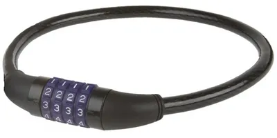 Produktbild von M-Wave Fahrradschloss Zahlenschloss 12 x 600 mm Kombination einststellbar