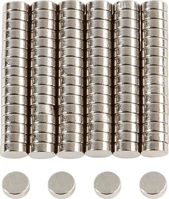 Immagine prodotto di Creativ Company Magneti di potenza 5 mm grigio Set di magneti da 100 pezzi