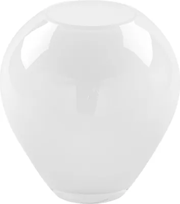 Produktbild von Fink LIVIA, Glasvase, Opalglas, weiß opal, L. 16 cm, B. 16 cm, H. 18 cm, D. 16 cm 115251