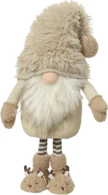 Produktbild von Decoris Dekofigur Weihnachtswichtel 60 x 24 cm creme-weiß