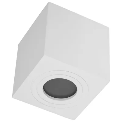 Produktbild von Aluminium Aufbaustrahler GU10 IP54 - SPOT-1 009 weiß