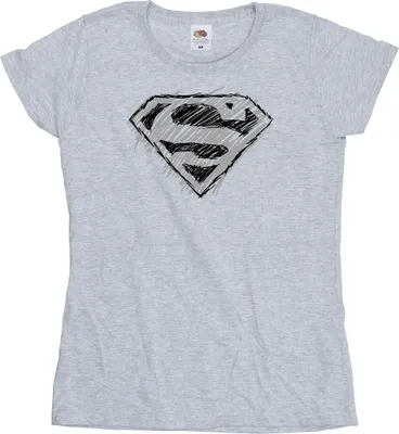 Produktbild von DC Comics - T-Shirt für Damen BI46198 (M) (Grau)