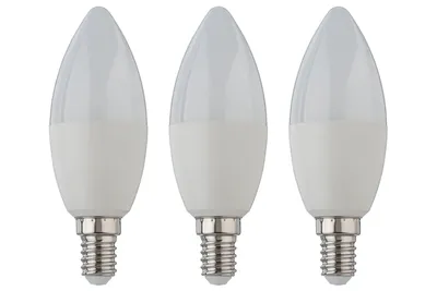 Produktbild von Livarno home LED-Lampen E27 / E14 E14 Kerze 3er Set
