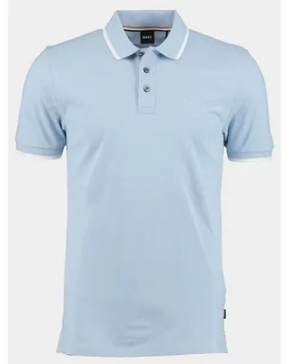 Productafbeelding van Polo shirt Boss Parlay 190, kleur: azuurblauw, maat: M, artikelnummer: 50494697-450.Pullover Boss, maat: S