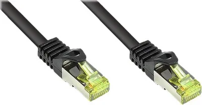 Zdjęcie produktu dla Alcasa 8070R-050S, 5 m, Cat7, S/FTP (S-STP), RJ-45, RJ-45, Czarny