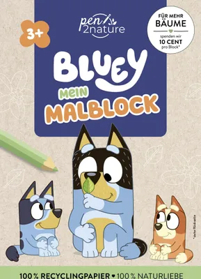 Produktbild von Bluey Mein Malblock