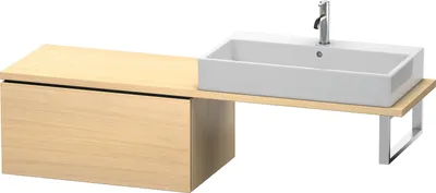 Produktbild von Konsolenunterschrank L-CUBE 400x820x547mm mediterrane eiche mediterrane eiche