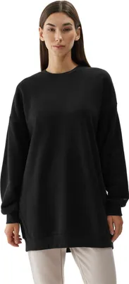 Produktbild von 4F Damen Oversize Sweatshirt, Schwarz, Größe S