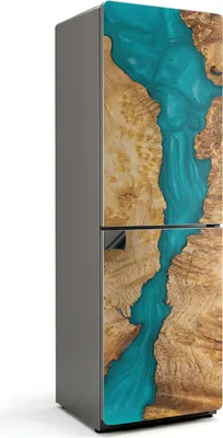 Obrázek produktu pro Magnetický kryt lednice - Magnetická fólie magnetická kuchyňská - Magnetická dekorace na lednici - Samolepicí magnetická tabule - Magnetická fólie na dveře lednice - 60x190 cm