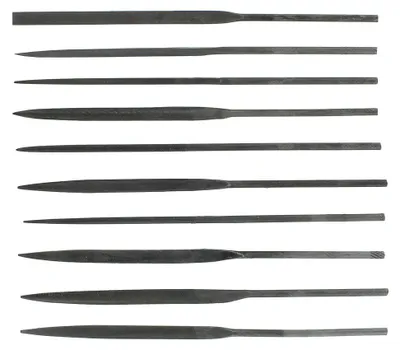 Modellbauwerkzeug-Set, 10-teilig, Metall, bunt