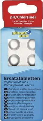 Produktbild von Ersatztabletten Planet Pool pH /Chlor 60 Stück