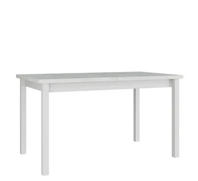 Obrázok produktu pre Rozkladací kuchynský stôl 140x80 cm CAMBERT 1 - biely