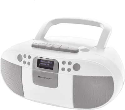 Image de Soundmaster SCD7800 Blanc - Radio DAB+/UKW CD MP3 Cassette