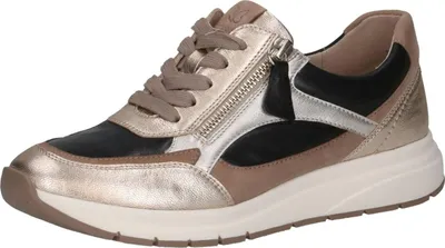 Produktbild von Caprice Damenschuhe Schnürschuhe Sportive Gold Freizeit