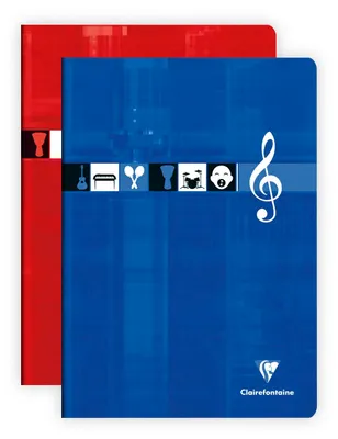 Immagine prodotto di Quaderno Clairefontaine Musica e canto, A4, 48 pagine