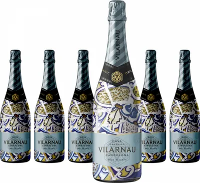 Produktbild von 6 x Vilarnau Cava Brut Reserva 'Barcelona'