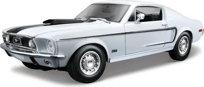 Immagine prodotto di Maisto - Ford Mustang GT Cobra Jet FB 1968, blu metallizzato, 1:18