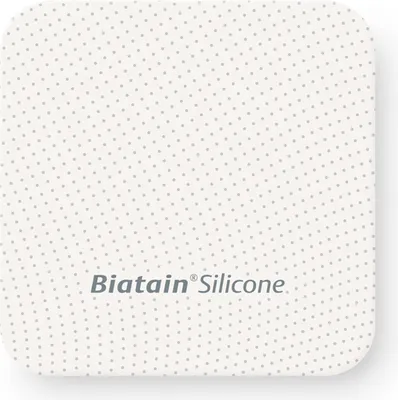 Produktbild von Biatain Silicone Non-Border Schaumverb.7,5x7,5 cm 10 St