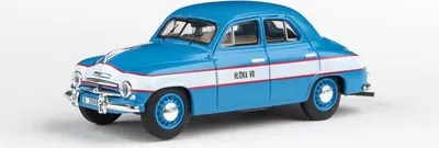 Produktbild von Skoda 1201 (1956) - Streifenwagen VB ABREX 1:43
