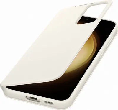 Zdjęcie produktu dla Samsung Smart View Wallet Case Galaxy S23 Plus Cream