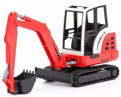 Produktbild von BRUDER Schaeff HR16 Minibagger Baumaschine Spielzeug