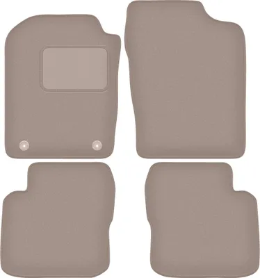 Produktbild von Velours-Autoteppiche für: Daihatsu Cuore Vii L276 Hatchback (2007-) Beige