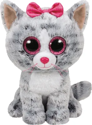 Produktbild von Ty Beanie Boos Kiki Katze, 24 cm