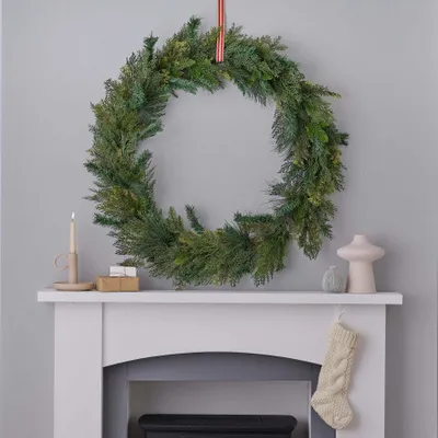 Produktbild von Extra großen Weihnachtskranz 90cm