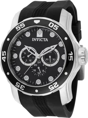 Immagine prodotto di Invicta Pro Diver - SCUBA 45721 Orologio da Uomo - Impermeabile - Analogico - Movimento Quarzo - acciaio inossidabile con quadrante nero - 48mm
