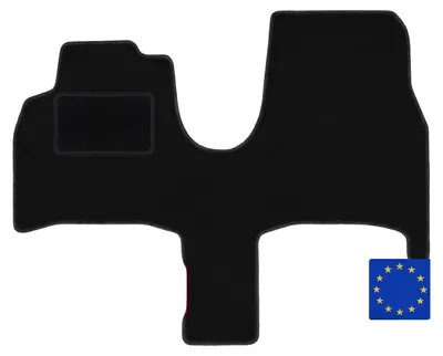 Immagine prodotto di Tappetino lato guidatore, materiali resistenti, progettato per Peugeot 807, nero